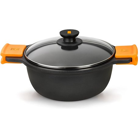 Cacerola Bra Efficient A270336/ Ø36cm/ Aluminio fundido/ Apta para Inducción