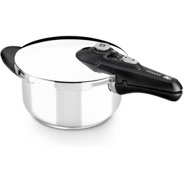 Pentola a pressione Bra Vitesse A185101/ Ø22cm/ 4L/ Acciaio inossidabile/ Adatto per induzione