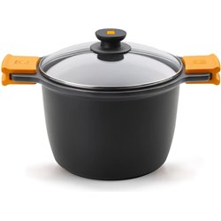 Olla Bra Efficient A273905/ Ø24cm/ 6.8L/ Aluminio fundido/ Apta para Inducción