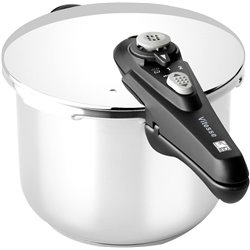 Olla a Presión Bra Vitesse A185103/ Ø22cm/ 7L/ Acero Inoxidable/ Apta para Inducción