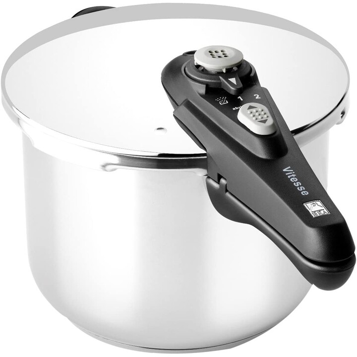 Pentola a pressione Bra Vitesse A185103/ Ø22cm/ 7L/ Acciaio inossidabile/ Adatto per induzione