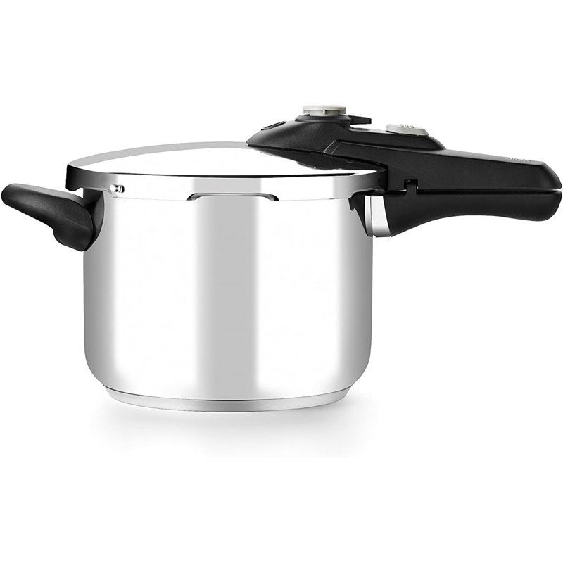 Olla a Presión Bra Vitesse A185103/ Ø22cm/ 7L/ Acero Inoxidable/ Apta para Inducción