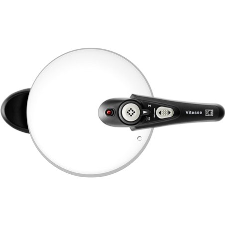 Olla a Presión Bra Vitesse A185103/ Ø22cm/ 7L/ Acero Inoxidable/ Apta para Inducción