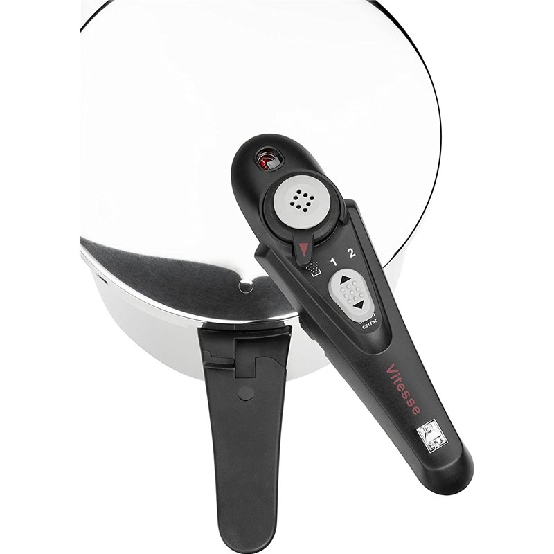 Olla a Presión Bra Vitesse A185103/ Ø22cm/ 7L/ Acero Inoxidable/ Apta para Inducción