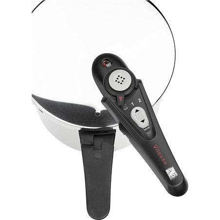 Olla a Presión Bra Vitesse A185103/ Ø22cm/ 7L/ Acero Inoxidable/ Apta para Inducción