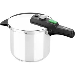 Olla a Presión Monix Quick/ Ø22cm/ 6L/ Acero Inoxidable