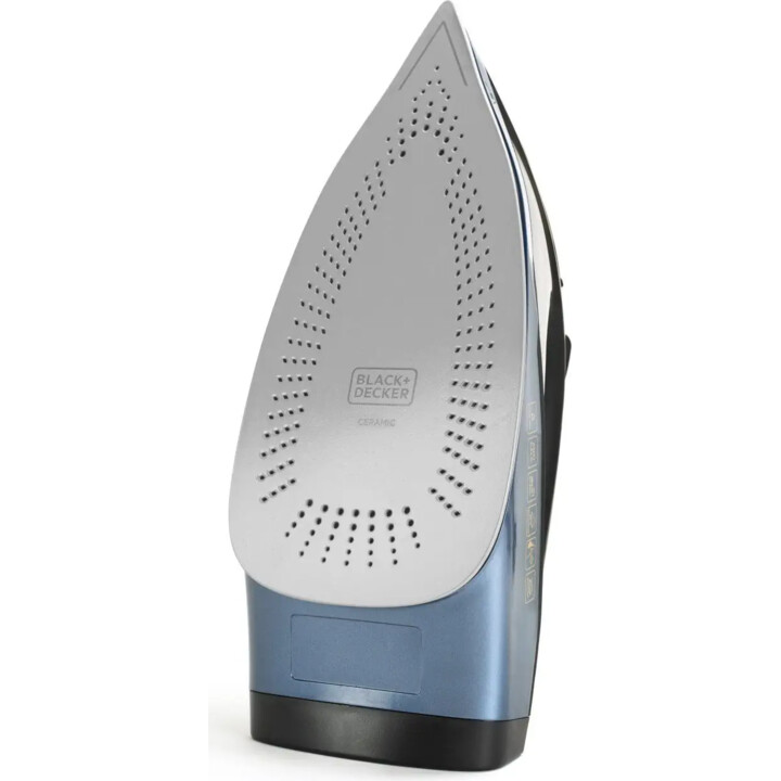 Black+Decker BXIR2801E steam iron 2800W black and blue