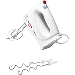 Bosch CleverMixx batedeira de mão MFQ3010 300 W 2 velocidades + turbo branco/vermelho