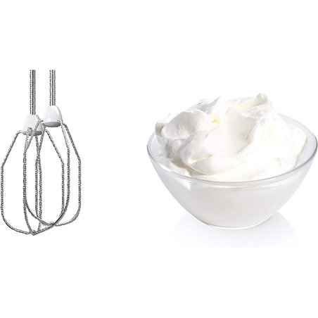 BOSCH MFQ3010 PASTRY MIXER - 300W - 2 SPEED+TURBO - 2 RODS+2 KNEADING HOOKS - ERGONOMIC HANDLE