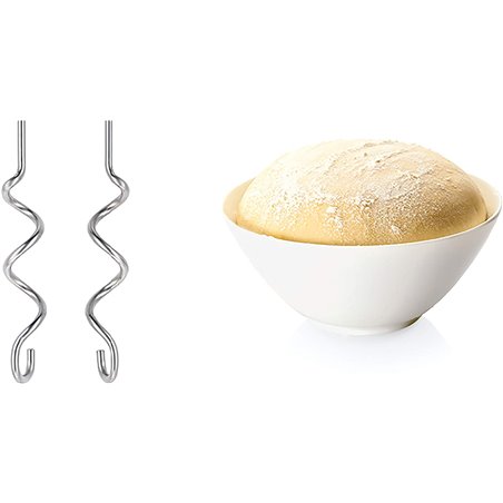 BOSCH MFQ3010 PASTRY MIXER - 300W - 2 SPEED+TURBO - 2 RODS+2 KNEADING HOOKS - ERGONOMIC HANDLE