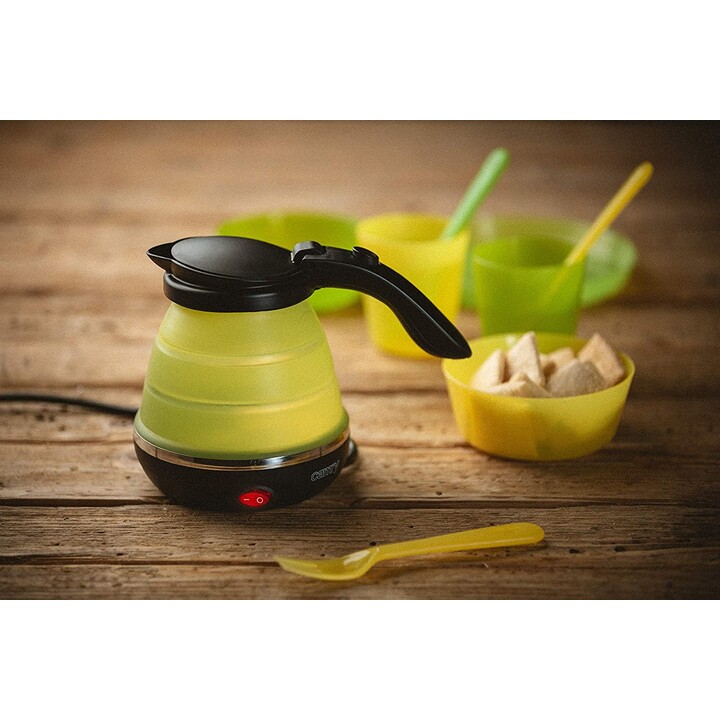 Adler CR 1265 electric kettle 0.5 L Black, Green 750 W
