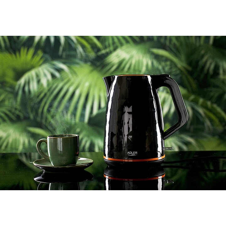 Adler AD 1277 B Wasserkocher 1,7 l Schwarz 2200 W
