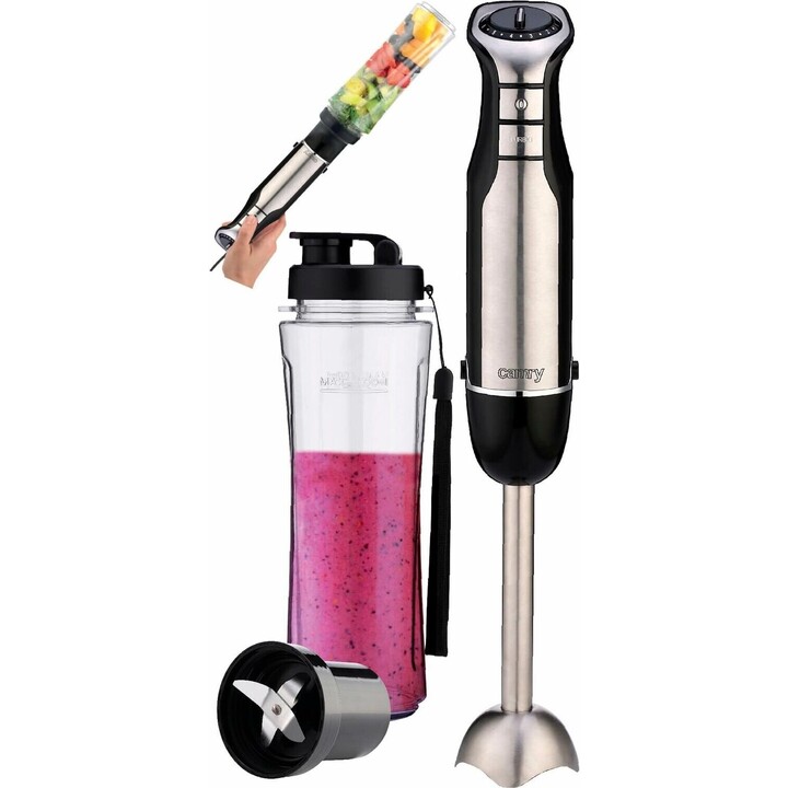 Camry CR 4615 blender Immersion blender Black,Stainless steel 700 W