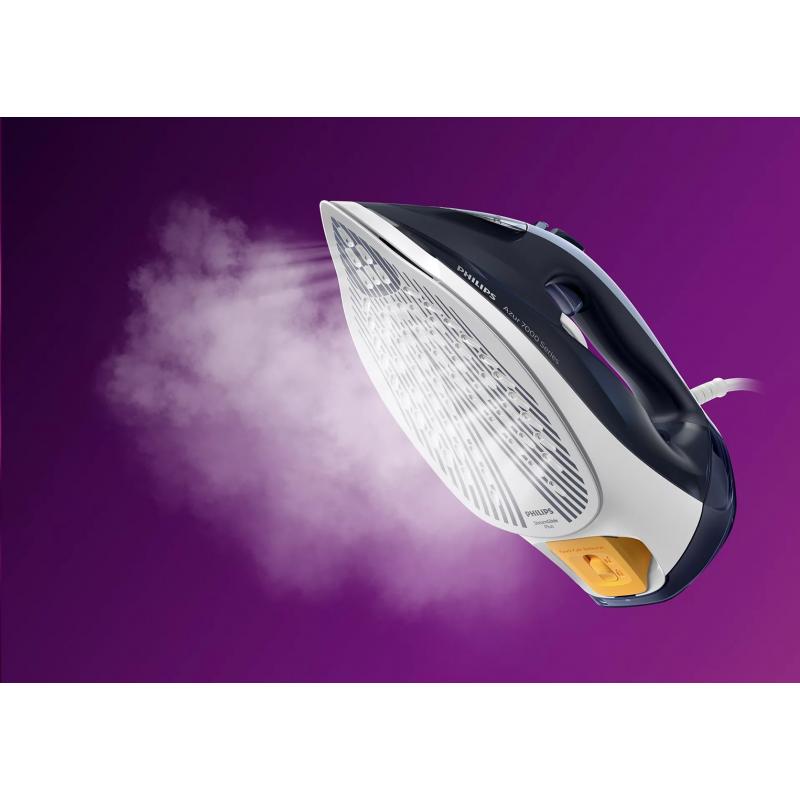 Philips 7000 series DST7030/20 Plancha de vapor HV de color azul oscuro