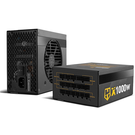 Nox Hummer X 1000w Plus Gold Power Supply Unit 24-pin ATX Black