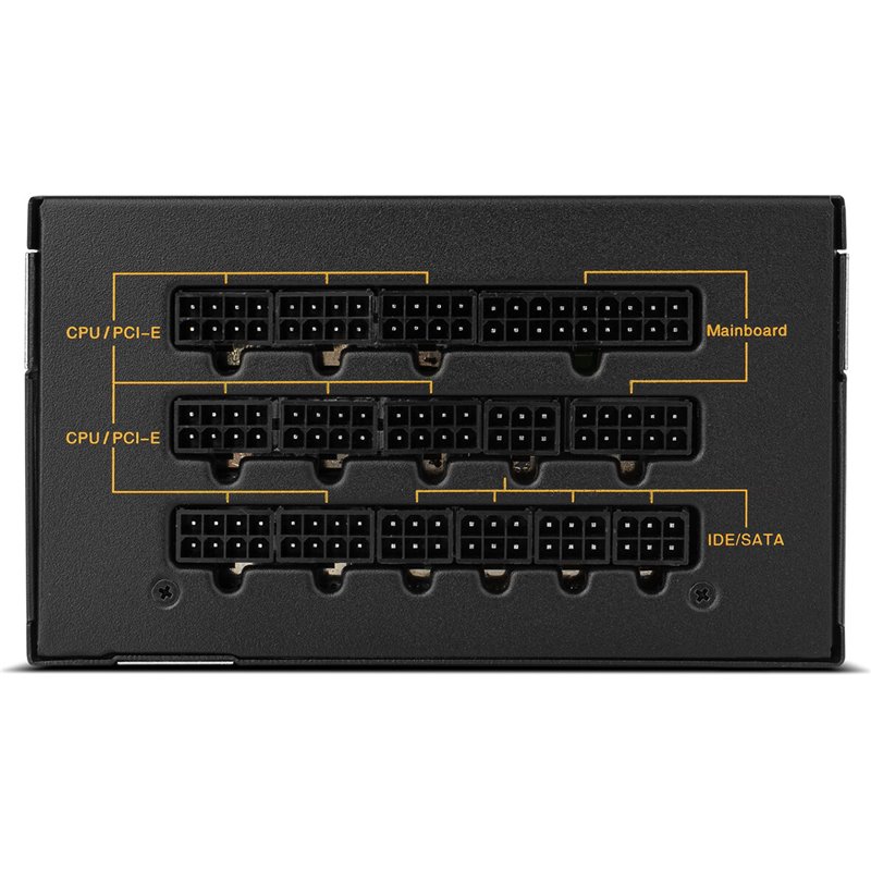 Nox Hummer X 1000w Plus Gold Power Supply Unit 24-pin ATX Black