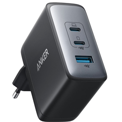 Anker 736 Nano II/ 1xUSB-A/ 2xUSB Type-C/ 100W Wandladegerät
