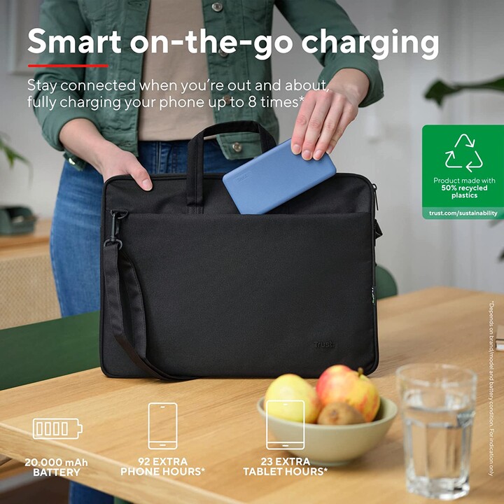 Powerbank 20000mAh Trust Primo/ Bleu