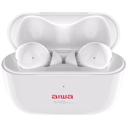 Auriculares Bluetooth Aiwa EBTW-888ANC con estuche de carga/ Autonomía 4h/ Blancos