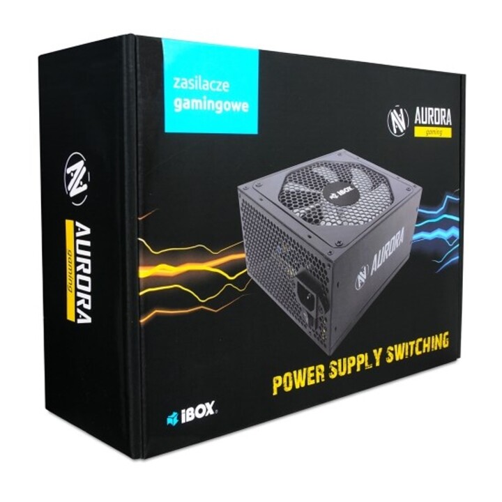 Source de courant IBOX AURORA 700W 14 CM FAN ZIA700W14CMBOX