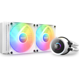 NZXT Kraken 240 RGB LCD Display White