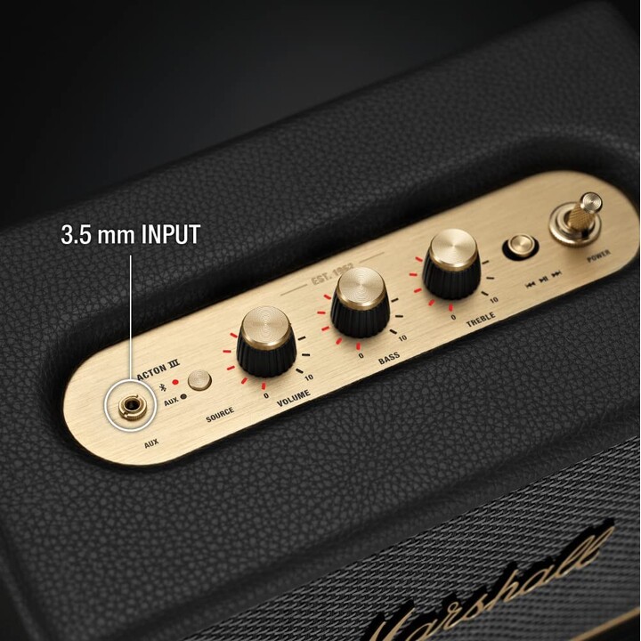 Marshall Stanmore III Coluna Bluetooth Preto