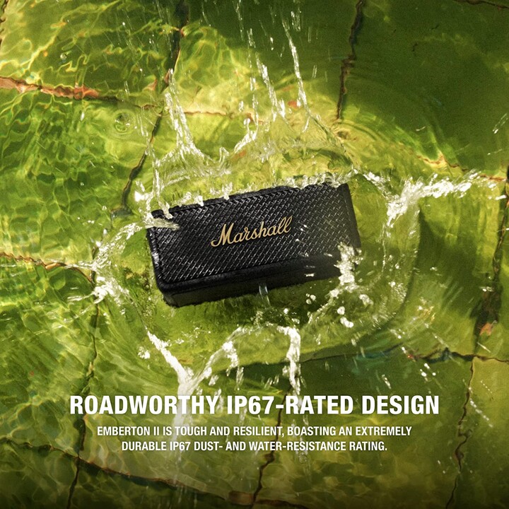 Marshall Emberton II Coluna Bluetooth Preto