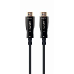 Gembird CCBP-HDMI-AOC-50M-02 HDMI cable HDMI type A (Standard) Black