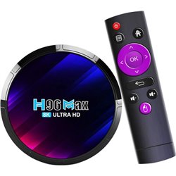 H96 MAX RK3528 4GB/64GB Android 13 Black – Android TV