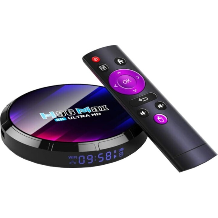 H96 MAX RK3528 4 Go/64 Go Android 13 Noir – Android TV