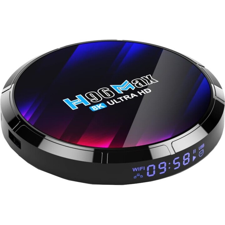 H96 MAX RK3528 4 Go/64 Go Android 13 Noir – Android TV