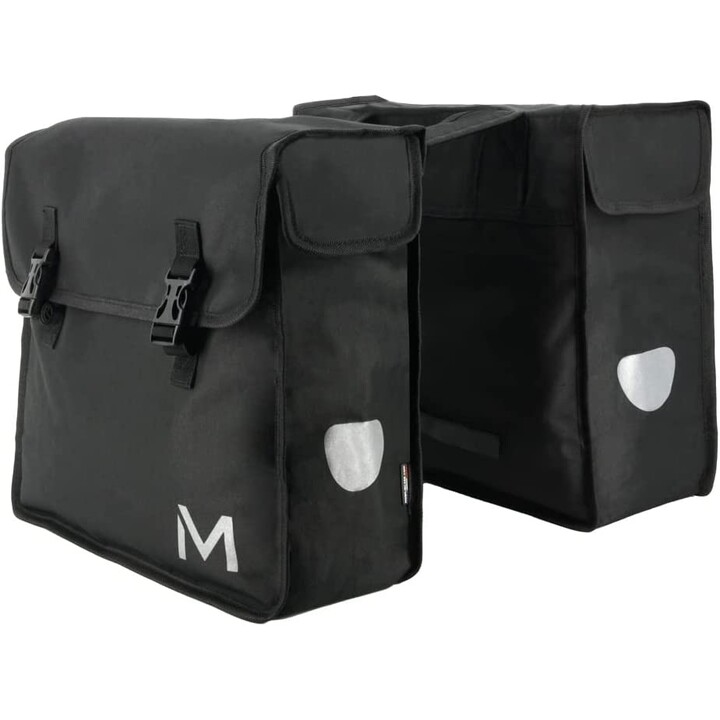 MOBILIS Bike Double Pannier Doppel-Fahrradtasche 2x15L schwarz