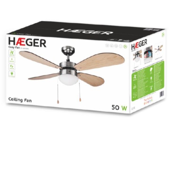 Ventilatore da soffitto accogliente