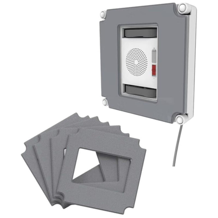 Kit x4 Replacement Mop for HUTT W55 White