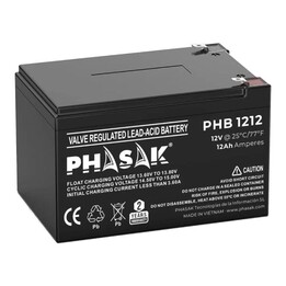 Batteria Phasak PHB 1212 compatibile con UPS/UPS PHASAK secondo le specifiche
