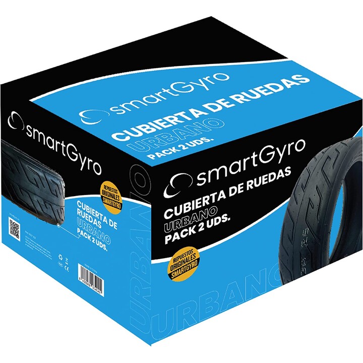 SmartGyro Pack 2 Tubeless Skate Covers Compatible with Speedway Rockway and Crossover