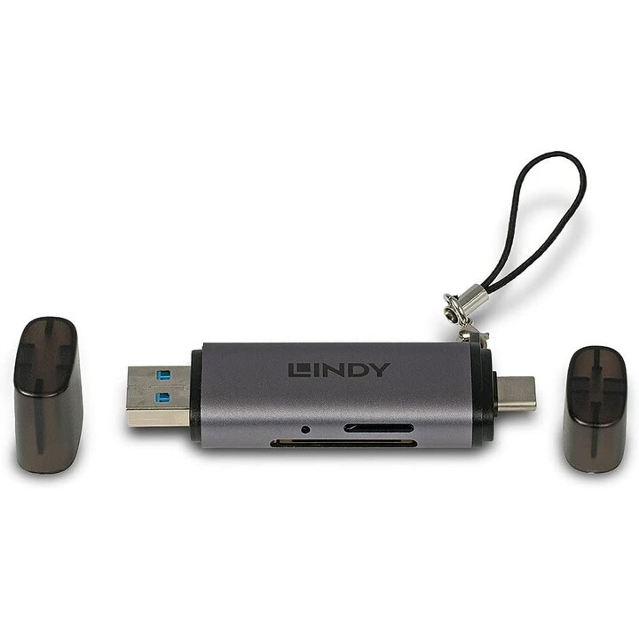 Usb 3.2 type c & a sd card reader