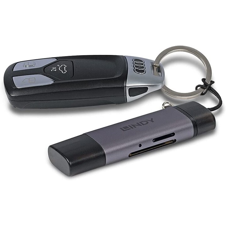 USB 3.2 type c & un lecteur de carte sd