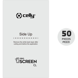 Celly Pro Screen Film Lite 50PZ Schutzfolie universal transparent