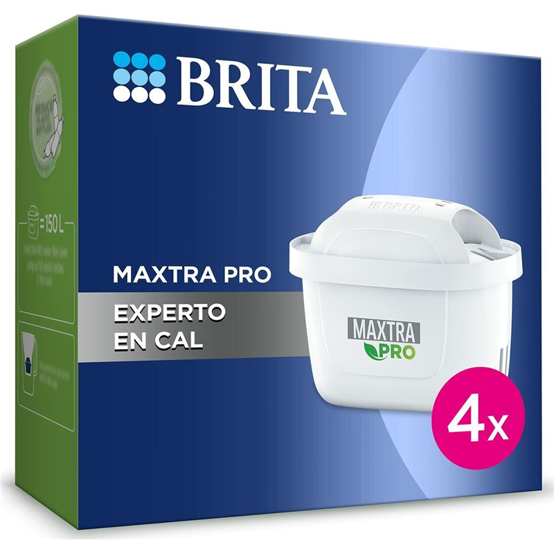 BRITA MAXTRA PRO CAL PACK4 CARAFFE DI RICARICA