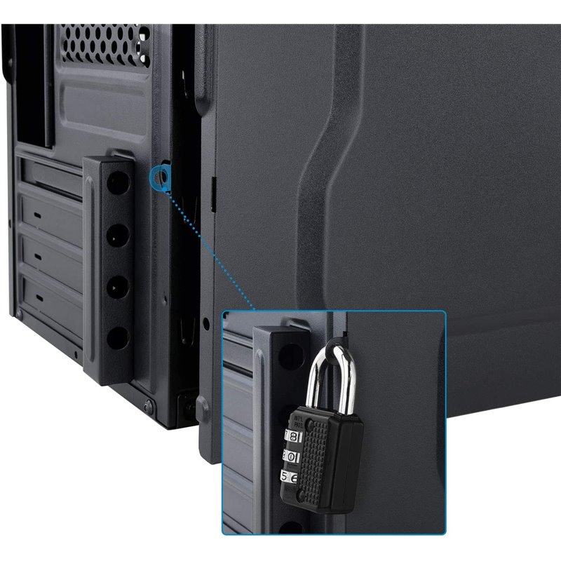 TooQ TQC-4735U3C-B Mini Tower Box with 500W Power Supply