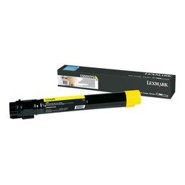 Toner original Lexmark jaune 22 000 pages (C950X2YG) pour C950de