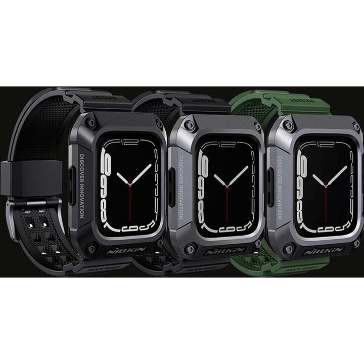 Cinturino Nillkin DynaGuard Apple Watch 45 mm nero - Compatibile con Apple Watch 7/8