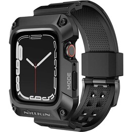Nillkin Carcasa+Correa DynaGuard Apple Watch 45mm Negro - Compatible con Apple Watch 7/8