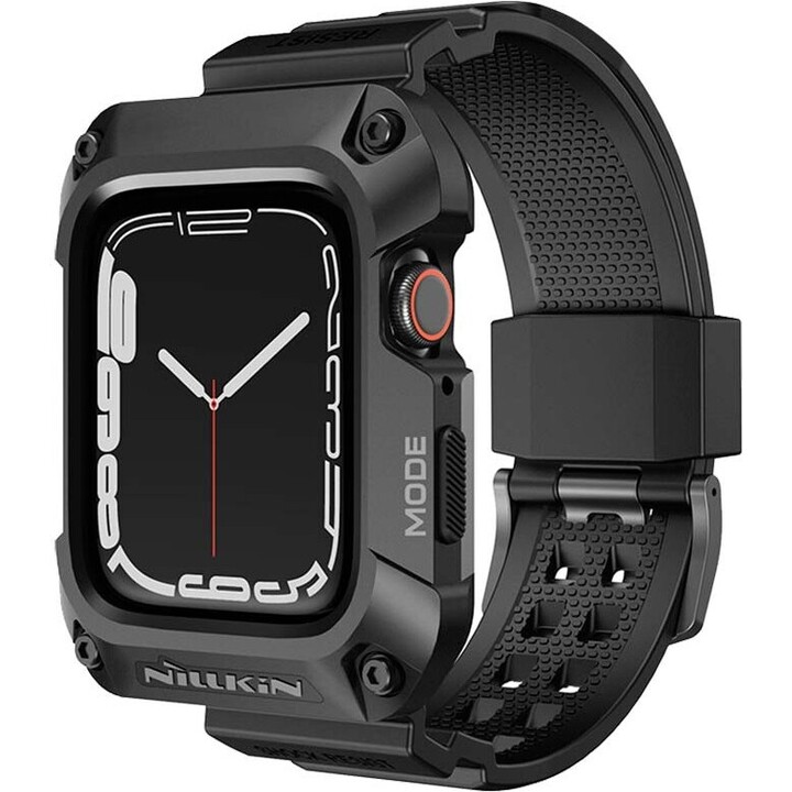 Cinturino Nillkin DynaGuard Apple Watch 45 mm nero - Compatibile con Apple Watch 7/8