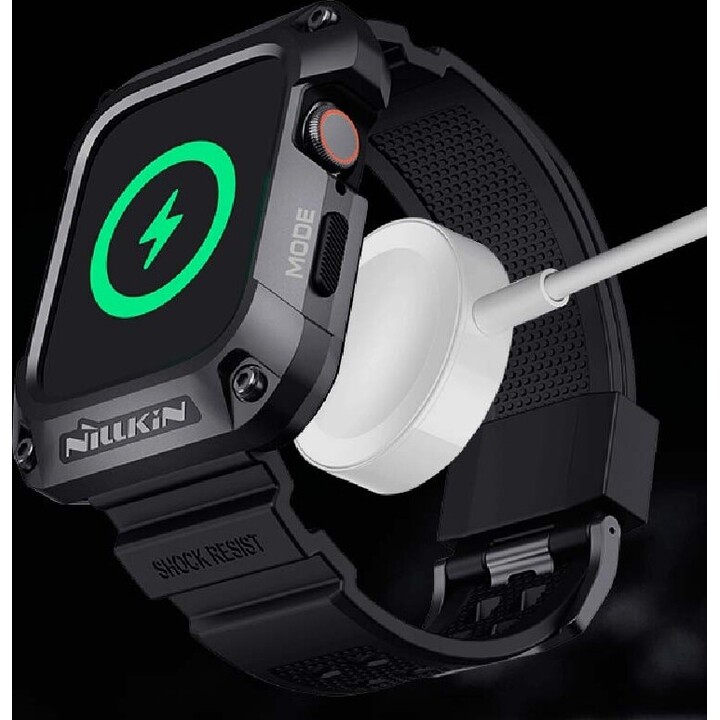 Cinturino Nillkin DynaGuard Apple Watch 45 mm nero - Compatibile con Apple Watch 7/8