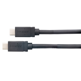 Kramer Electronics C-U32/FF-3 câble USB femelle à femelle 0,9 m noir