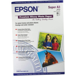 PAPIER PHOTO BRILLANT EPSON PREMIUM A3+ POUR STYLUS PHOTO 1270 20H.
