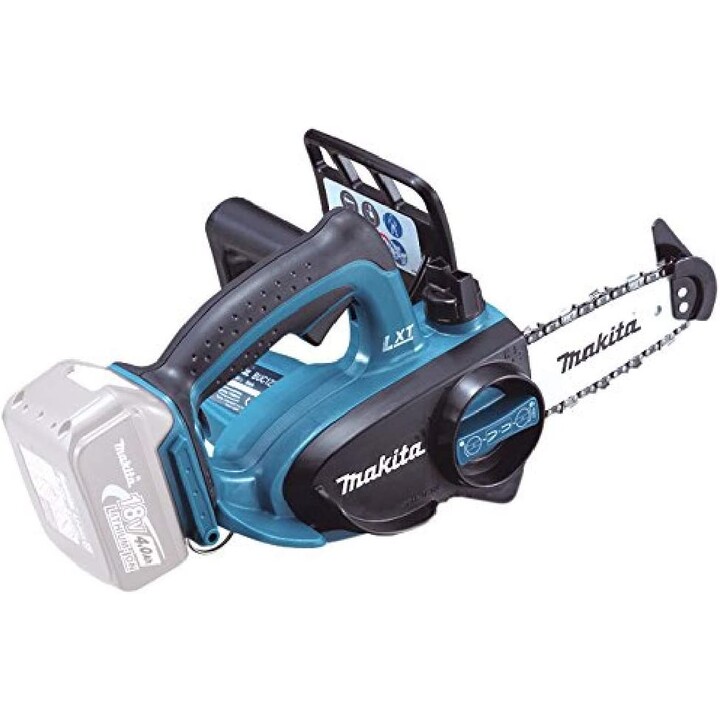 Makita DUC122Z, motosega a batteria al litio da 18 V, design per potatura e taglio, verde scuro/nero