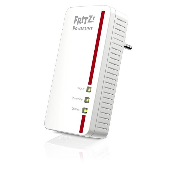 AVM FRITZ Powerline 1260E single adapter (WLAN and Powerline with Gigabit speed)
